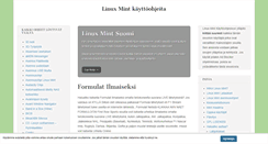 Desktop Screenshot of linuxmint-fi.info